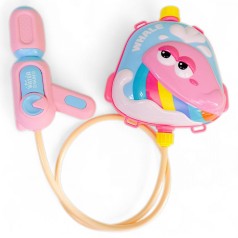 Водный насос с баллоном, в пакете (розовый)