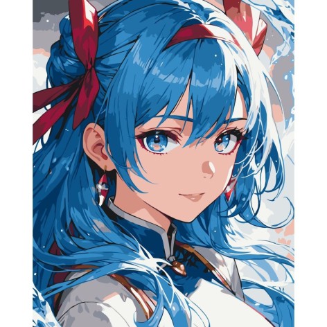 Картина за номерами аніме 