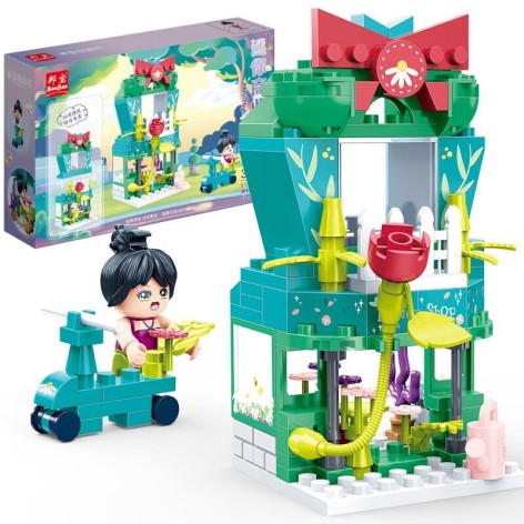 Конструктор "Центральна вулиця" (118 елм.) Квітковий магазин