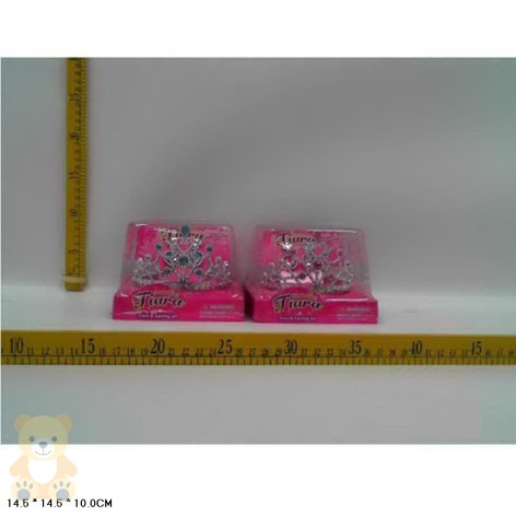 Аксесуари для дівчат мікс 2 види корона аксес кор 14*14*10 (144-2)