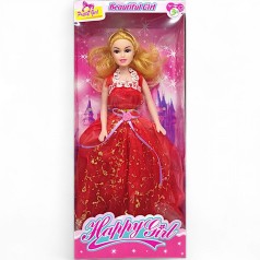 Кукла у червоній сукні ВИД 1