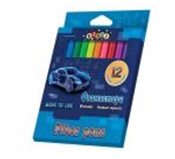 Фломастери 12 кольорів у картонній коробці Move to Live