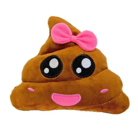 М'яка іграшка Смайлик emoji Місс какашка арт.WT616 Weber Toys