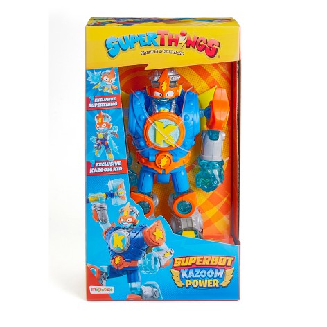 Ігровий набір SUPERTHINGS S – СУПЕРБОТ КАЗУМ ПОВЕР (робот, казум-кід, фігурка)
