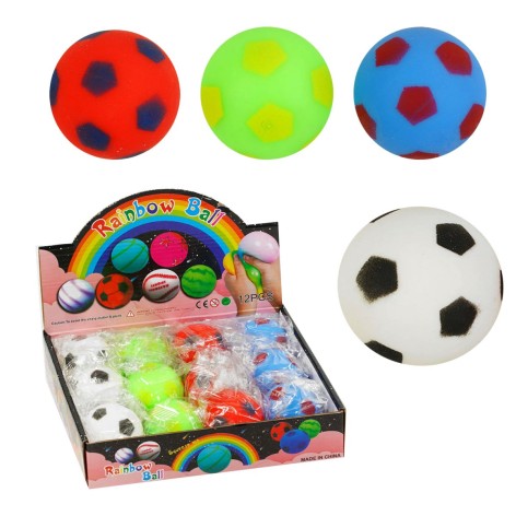 Гра антистрес ЦІНА ЗА 12 ШТУК В БЛОЦІ, футбольний м'яч, піна