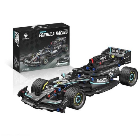 Конструктор “Авто для гонок”, инерционный механизм, резиновые шины, в кор. 32*24*6см  /36/