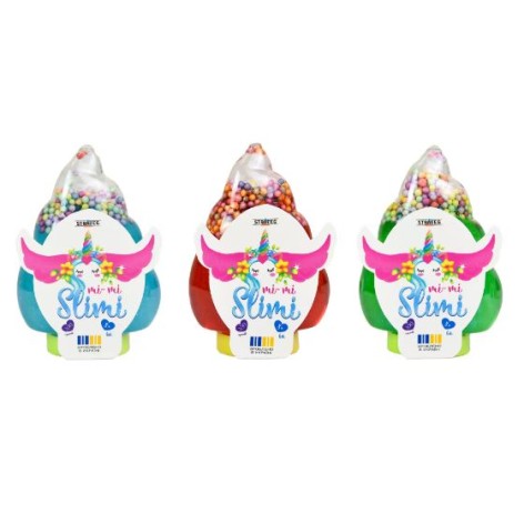 Набір для творчості "Mi-mi Slimi. Ріжок" 100 г, мікс видів (ціна за 1 шт)