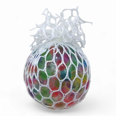 АНТИСТРЕСС "МЯЧИК-МОЗГ MESH SQUISH GAME" (6 СМ)