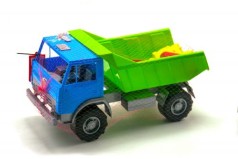 Грузовик игрушка с песочным набором (синий)