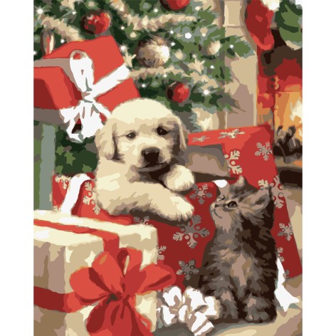 Картина по номерам Strateg 