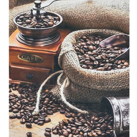 Алмазна мозаїка Strateg "Тепло кави" 30x40 см (HEG87060)