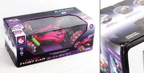 УЦЕНКА 30% Р/К машинка 2 кольори, акумулятор 3.7 V, керування з пульта чи браслета, парогенератор, підсвіч., звуки, мелодії, роликові колеса, викрутка, інструкція, в кор. 