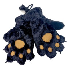 Дитячі хутряні рукавиці 