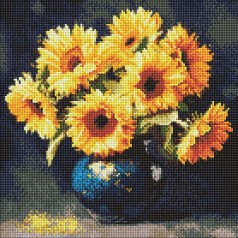 Алмазна мозаїка на підрамнику Ideyka 