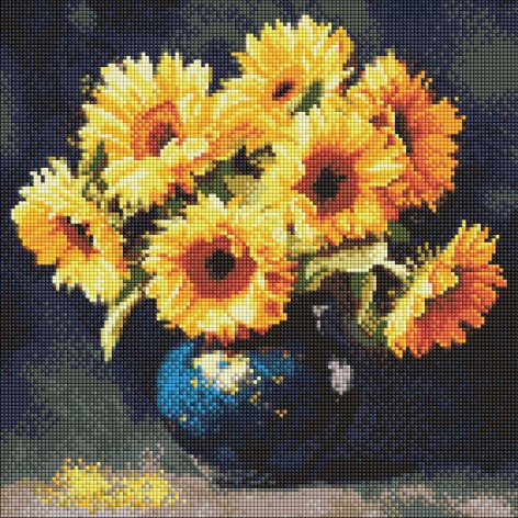 Алмазна мозаїка на підрамнику Ideyka 