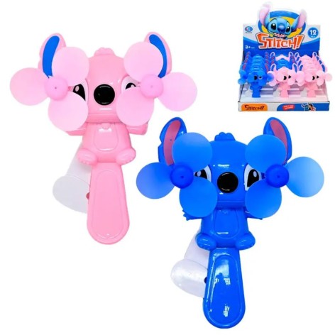 Набор вентиляторов Стич Цена за 12 штук в блоке, механическая работа, герой, в коробке