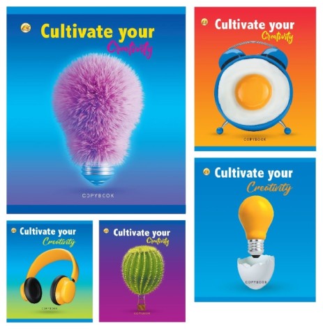 Зошит 48 арк.клітинка Тверда ТЕ31501 Креатив, 5к.,10/200  10 шт. в уп.