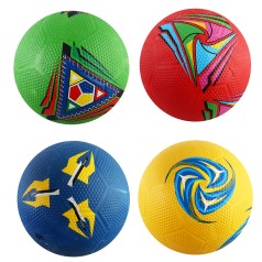 М'яч футбольний гумовий, 4 кольори