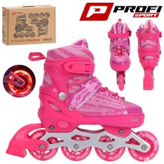 Роликовые коньки PROFI размер 35-38, колеса PU, d колес - 6,8 см A4162-M-P