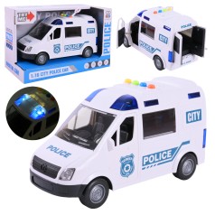 Іграшка ZHONGYA Поліцейна машинка світло, звук, двері відчиняються (48-2)