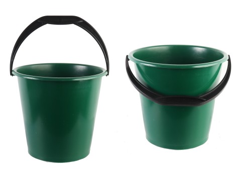 Ведро 10л садово-огородное цветное (сорт 2)