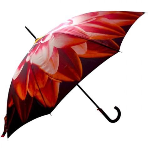 ПАРАСОЛЬКА ТРОСТИНА 85см. (ЧЕРВОНА)