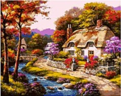 Алмазна мозаїка за номерами 095EZ 40*50 