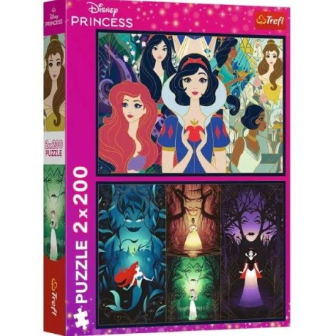 Пазли Trefl "Чарівні принцеси" 2x200 ел