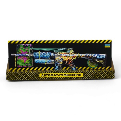 Деревянный игровой автомат резинкострел "M4-A1 Tiger" 58 см (M4-Ti)