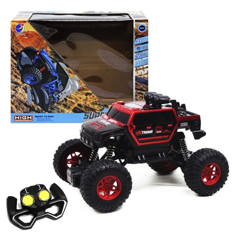 Машина на радиоуправлении красная