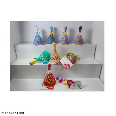 Гра пастка  4 кольори, 19*12,5*30 см у сітці 