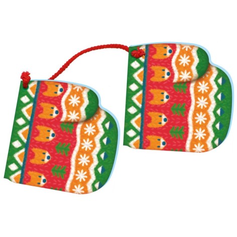 Новорічні мотузочки : Улюблені рукавички (укр)