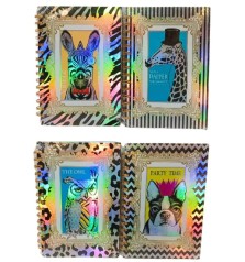 Зошит А5 на спіралі, обкладинка лазерна 80арк. 80гр. Тварини