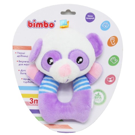 М'яка іграшка-брязкальце 