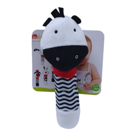 Погремушка мягкая "Зверюшки. Жеребенок" (18 см), 3 мес+