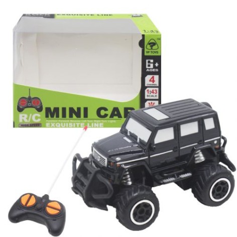 Джип на радиоуправлении чорный