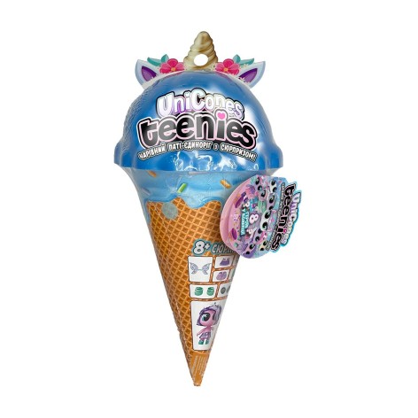 Ігровий набір із фігуркою UNICONES «Teenies» – ЄДИНОРІГ З СЮРПРИЗОМ (в асорт.)