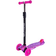Самокат дитячий 4-х коліс  MAXI, колеса PU світяться (ФІОЛЕТОВИЙ)