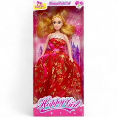 Кукла у червоній сукні ВИД 2