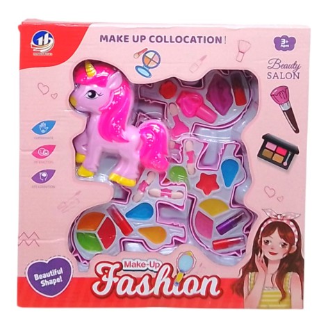 Косметика Единоргі шпилька, блиск для губ, помада, лак, аплікатори, в коробці