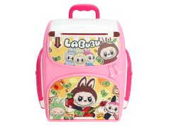 Банковский терминал сейф с кодом Labubu, рюкзак, затягивает купюры, 5 цветов, 21-22-11,5 см 