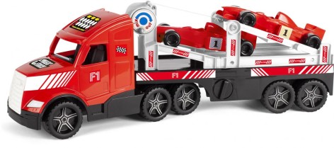 Вантажівка з 2 автомобілями (Magic Truck)