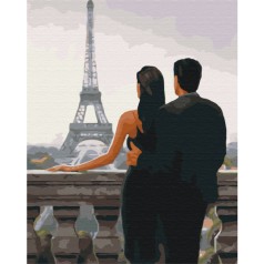 Картина по номерам: Желаемый Париж 40*50