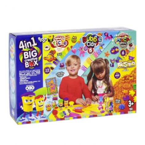 Набор для творчества Danko Toys "Big Creative Box" 4в1 (BCRB-01-01U)