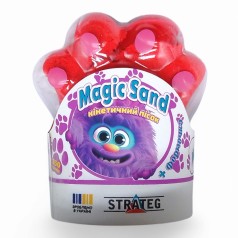 Кинетический песок "Magic Sand. Лапка", 250 г (красный)