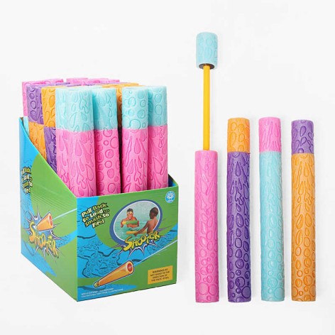 Водний насос , довжина 38 см, механічний принцип роботи, м'яка поролонова поверхня/6/144/24шт в кор.