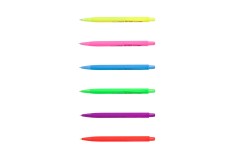 Ручка масляна автоматична TropicalTouch, масляні чорнила 0,7 мм, ціна за 36 шт. //