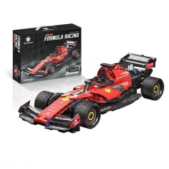 Конструктор “Авто для гонок”, инерционный механизм, резиновые шины, в кор. 32*24*6см /36/