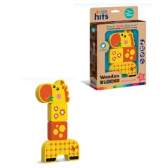 Дерев'яна іграшка Kids hits жирафа 4 деталі