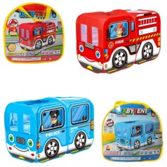 Намет автобус,128-68-85см,1 вхід,вікна-сітки,2 види,сумка,33-36-5см 